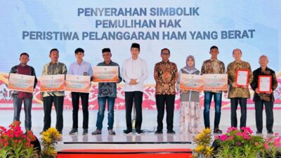 Pemerintah Luncurkan Program Pemulihan Hak Korban Pelanggaran HAM Berat