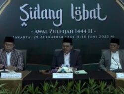Hari Raya Iduladha 1444 Hijriah Ditetapkan Jatuh pada 29 Juni 2023