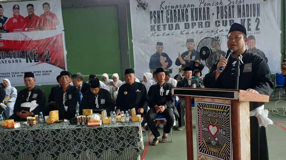 Ratusan Pesilat Unjuk Gigi Perebutkan Trofi Ketua DPRD Kukar Cup