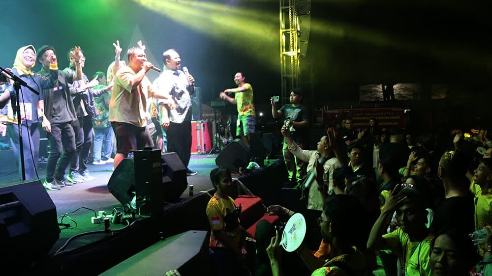 Ketua DPRD Kukar Sebut Tenggarong Reggae Fest Beri Dampak Positif