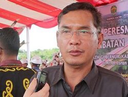 Alif Turiadi Apresiasi Kolaborasi Pemprov dan Perusahaan Bangun Jembatan di Tabang