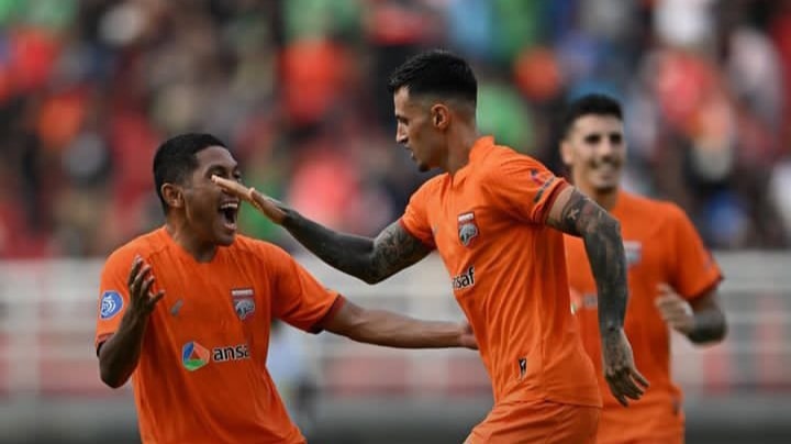 Menang Derby, Borneo FC Geser Barito Putera dari Puncak Klasemen