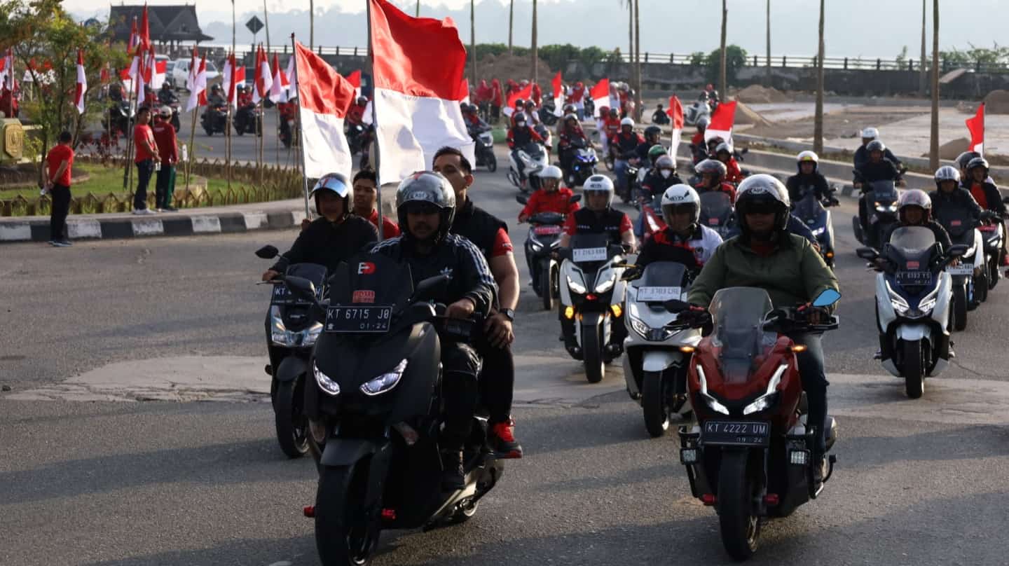 Pemkab Kukar Bagikan 10 Juta Bendera Merah Putih Jelang HUT Ke-78 RI