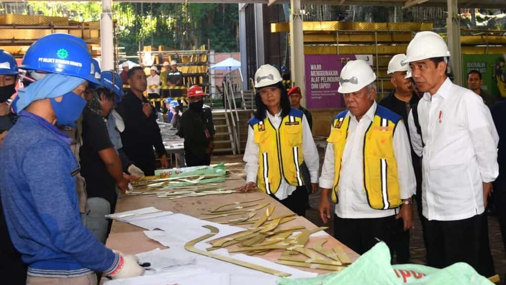 Jokowi Pastikan Pembangunan Istana di IKN Berjalan Sesuai Rencana