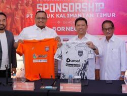 Pupuk Kaltim Sponsori Borneo FC, Harap Majukan Sepak Bola Usia Muda