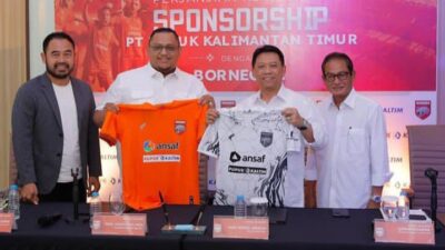 Pupuk Kaltim Sponsori Borneo FC, Harap Majukan Sepak Bola Usia Muda