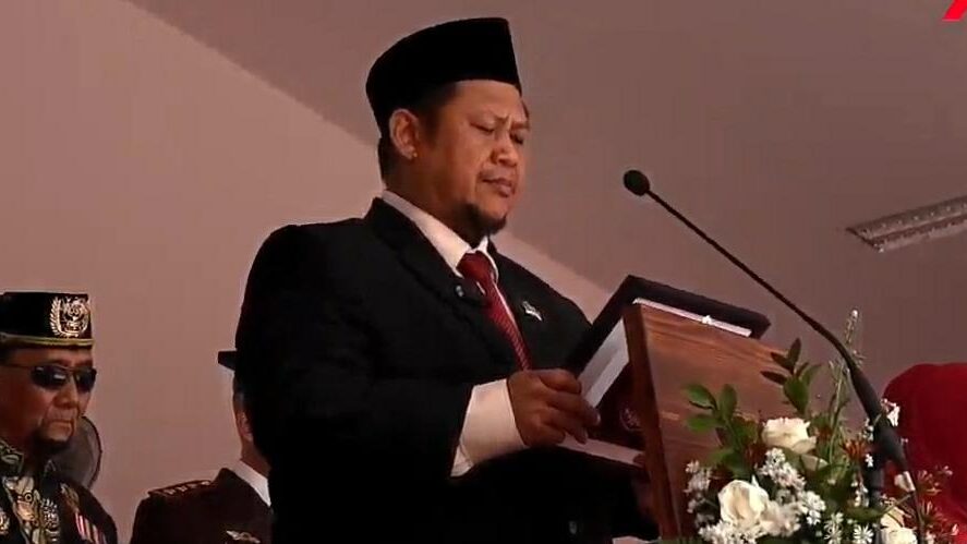 Ketua DPRD Kukar Merasa Bangga Bacakan Teks Proklamasi di HUT Ke-78 RI