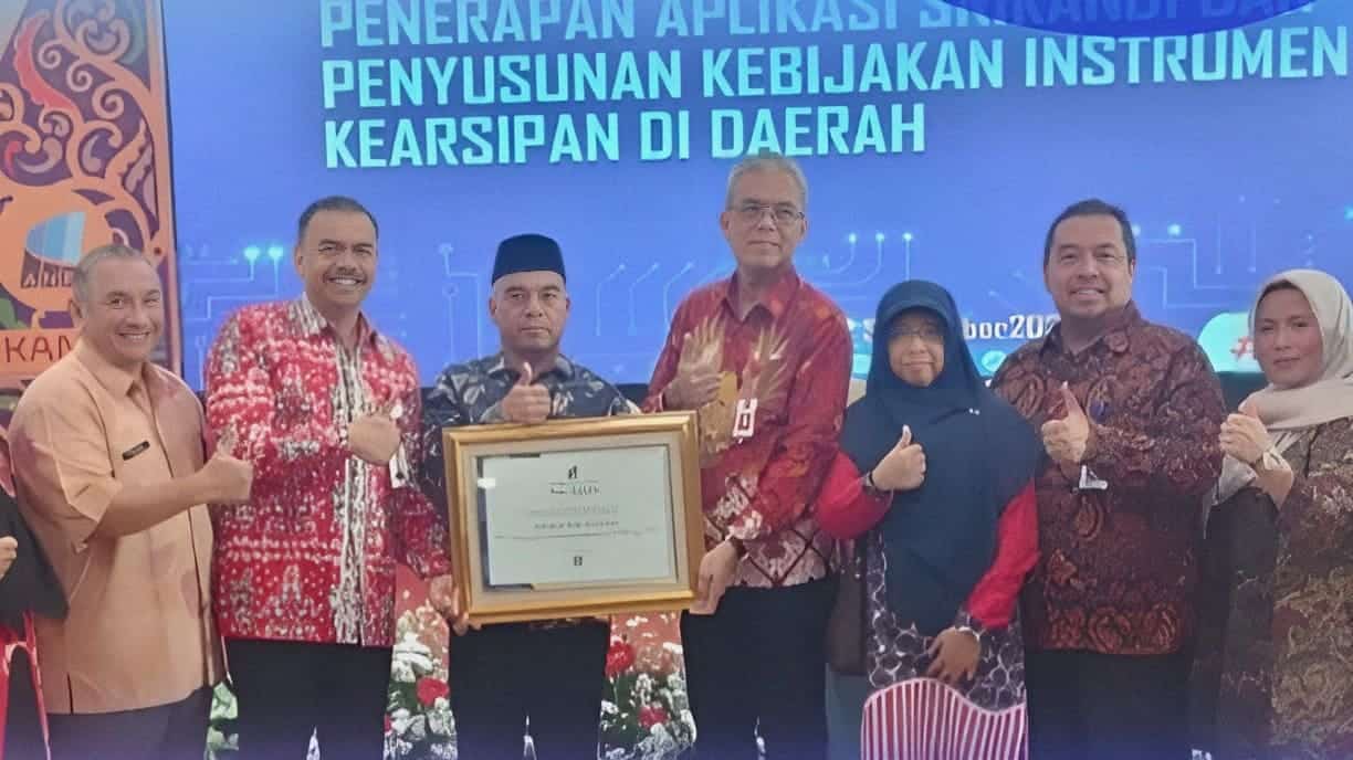 Pemkab Kukar Terbaik III Nasional Penerapan Aplikasi Srikandi dan Kearsipan