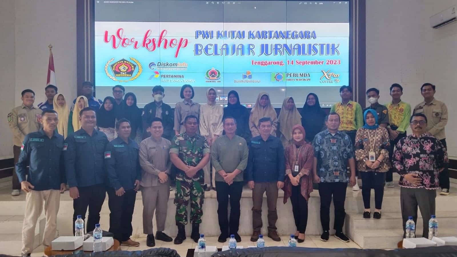Puluhan Peserta Ikuti Workshop Belajar Jurnalistik Garapan PWI Kukar
