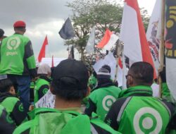 Ratusan Driver Ojol Unjuk Rasa, Sampaikan Tiga Tuntutan ke Pemprov Kaltim
