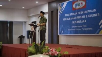 Hadiri Pelantikan PPKN Kukar, Siswo Cahyono Harap UMKM Makin Maju