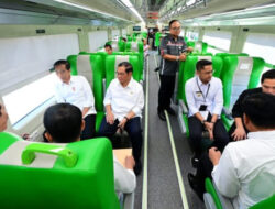 Uji Coba Kereta Cepat Jakarta-Bandung, Diklaim Nyaman Saat Melaju Maksimal