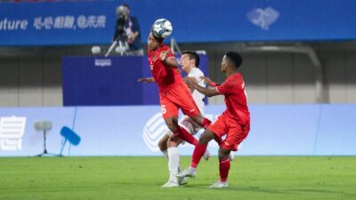 Bungkam Kirgiztan 2-0, Timnas Indonesia Awali Asian Games dengan Kemenangan