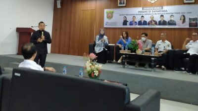 Hadiri Diskusi Buku “Perang di Samarinda”, Deni Hakim: Buka Mata Masyarakat