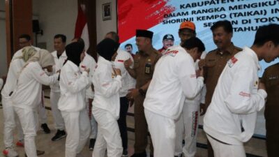 Pemkab Kukar Lepas Tim Shorinji Kempo Berlaga di World International Kempo Jepang