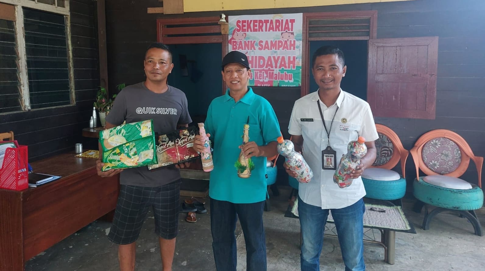 Kreativitas Warga Maluhu Kelola Bank Sampah Hasilkan Pundi-Pundi Rupiah