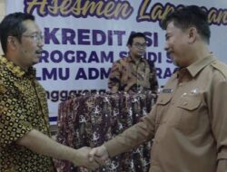 Sekda Kukar Hadiri Asesmen Akreditasi S2 Ilmu Administrasi Publik Unikarta