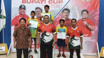 Tenis Meja Bupati Cup 2023 Resmi Berakhir, Tenggarong Keluar sebagai Juara Umum