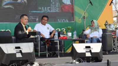 Meriahkan Hari Tata Ruang, DPUPR Kaltim Gelar Senam Sehat dan Diskusi Publik