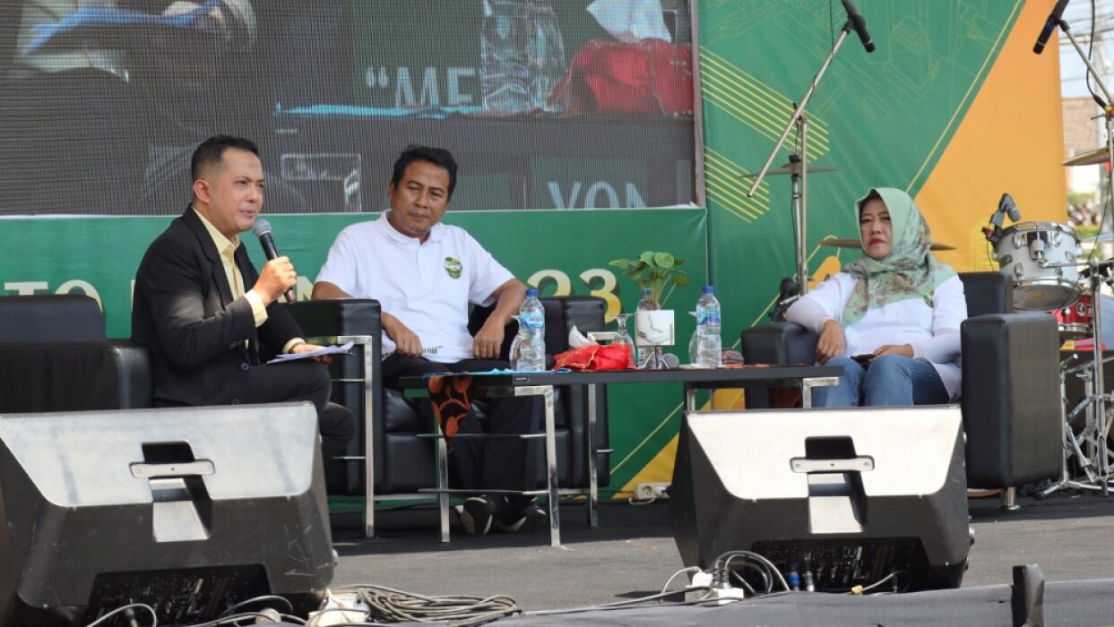 Meriahkan Hari Tata Ruang, DPUPR Kaltim Gelar Senam Sehat dan Diskusi Publik