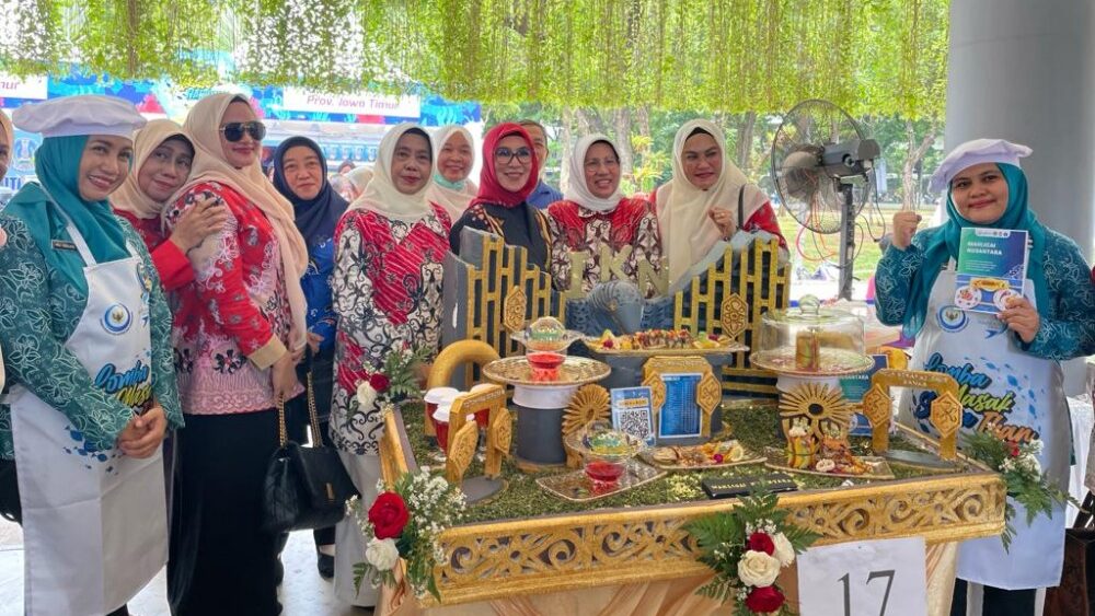 Ikut Lomba Masak Harkannas 2023, Kaltim Sajikan Menu Mahligai Nusantara