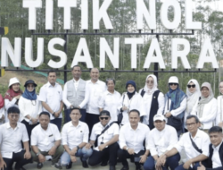 Pertegas Komitmen Pembangunan Berkualitas, DPUPR-Pera Kaltim Kunjungi Titik Nol IKN