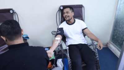 Masyarakat Kaltim Antusias Ikuti Donor Darah dalam Rangka HUT Ke-52 Korpri