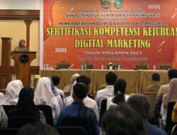 Tingkatkan Kompetensi, Disnakertrans Kaltim Gelar Sertifikasi Kejuruan Digital Marketing