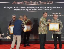 MHU-MMSGI Raih Anugerah Tata Bandha Energi 2023 dari Kementerian ESDM