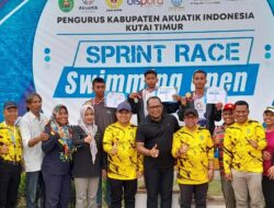 Serunya Kejuaraan Sprint Race Swimming Open Kutim 2023