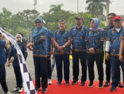 Ratusan Peserta Ikuti Jalan Sehat Peringati HUT Ke-52 Korpri di Kaltim