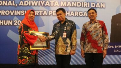 Pemprov Kaltim Serahkan Penghargaan Sekolah Adiwiyata dan Proklim Lestari 2023