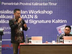 Kelola Manajemen Sistem Elektronik, Diskominfo Kaltim Sosialisasikan Aplikasi SIMAIN dan TTE