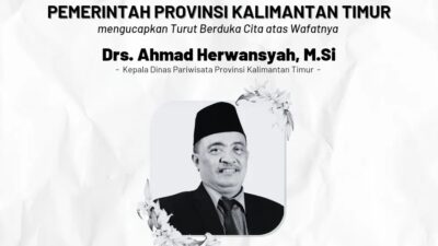 Kaltim Berduka, Kepala Dinas Pariwisata Ahmad Herwansyah Tutup Usia