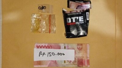 Bawa Sabu-Sabu dalam Bungkus Rokok, Seorang Pria di Samarinda Ilir Dibekuk Polisi