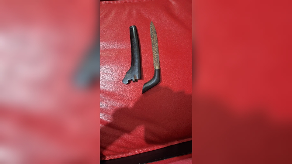 Kepergok Bawa Sajam, Seorang Pria di Samarinda Seberang Diringkus Polisi