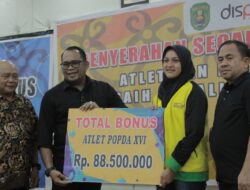 Berikan Bonus Atlet, Wabup Kutim Harapkan Peningkatan Prestasi