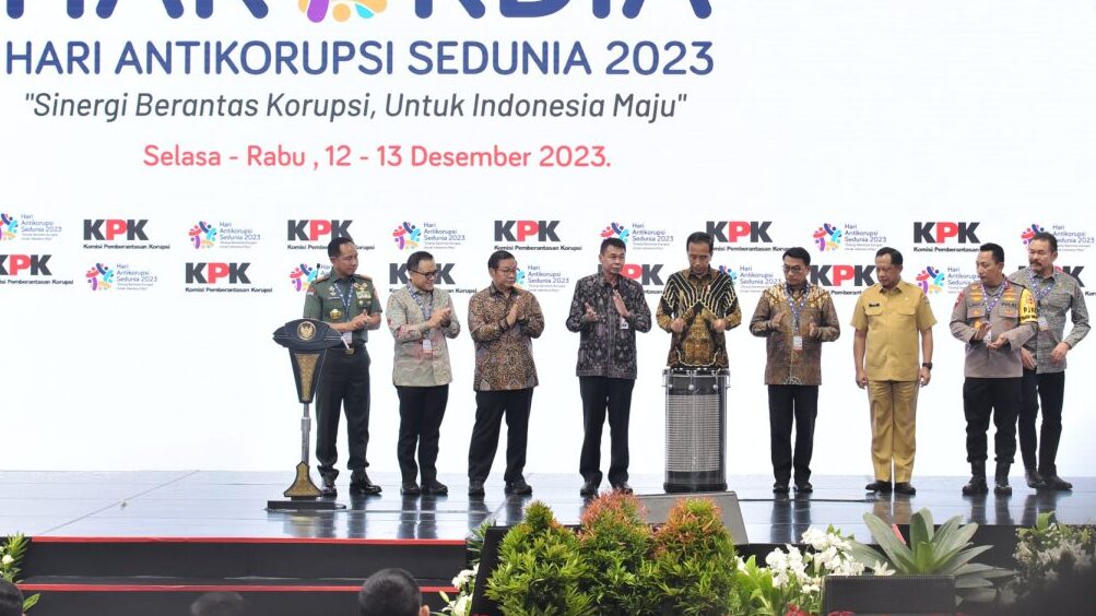 Jokowi Dorong Penyelesaian UU Perampasan Aset di Peringatan Hari Antikorupsi Sedunia