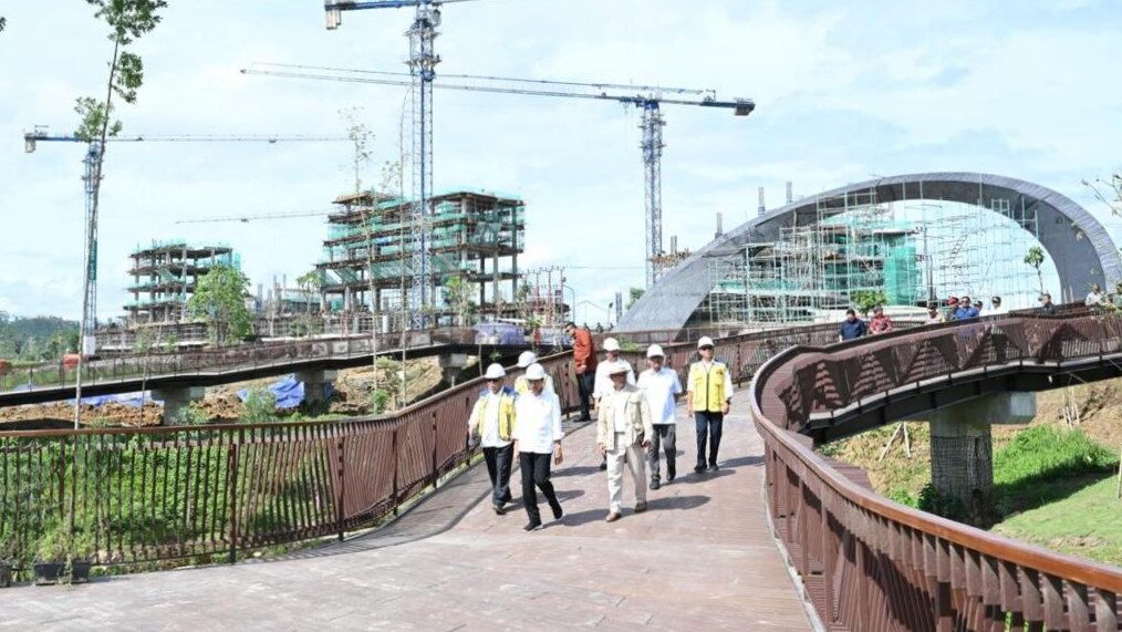 Jokowi Optimistis Upacara HUT Ke-79 Kemerdekaan RI Bisa Digelar di IKN