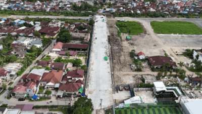 Pemprov Kaltim Targetkan Jalan Penghubung Eks Temindung Rampung Akhir Bulan Ini