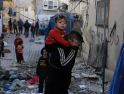 Imbas Kekejaman Israel, Jutaan Warga Palestina di Gaza Terpaksa Mengungsi