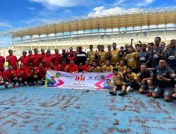 PWI Kukar Meriahkan Hari Pers Nasional 2024 Lewat Trofeo Sepak Bola