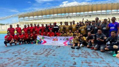 PWI Kukar Meriahkan Hari Pers Nasional 2024 Lewat Trofeo Sepak Bola