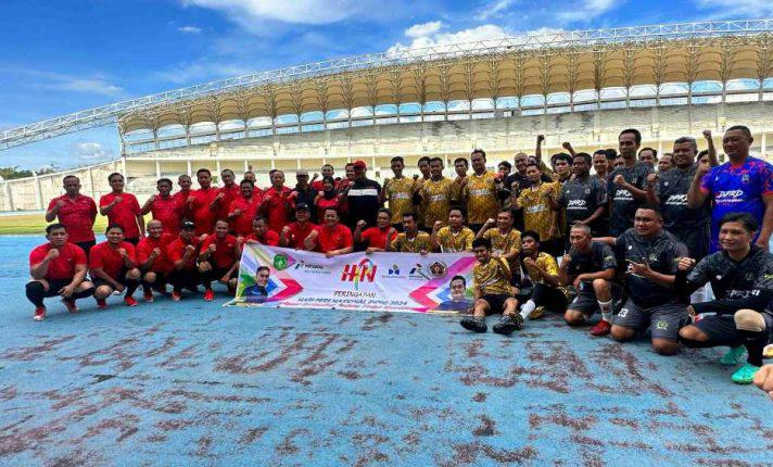 PWI Kukar Meriahkan Hari Pers Nasional 2024 Lewat Trofeo Sepak Bola