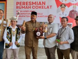 Bupati Kukar Resmikan Rumah Cokelat Binaan MHU, Apresiasi Kerja Sama Masyarakat dan Swasta