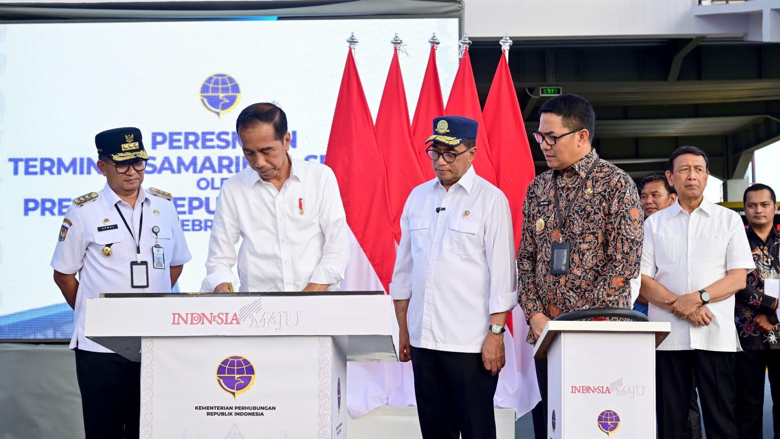 Jokowi Resmikan Terminal Samarinda Seberang, Ajak Masyarakat Lakukan Ini