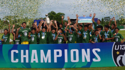 Menang Adu Penalti Lawan Jakarta, Kaltim Juarai Piala Soeratin U-13 Putaran Nasional