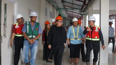 Progres RS Muara Badak, Wabup Kukar Optimistis Bisa Dioperasikan Akhir Tahun