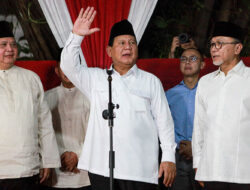 Terpilih Jadi Presiden, Prabowo Subianto Ucapkan Terima Kasih pada Jokowi dan KPU