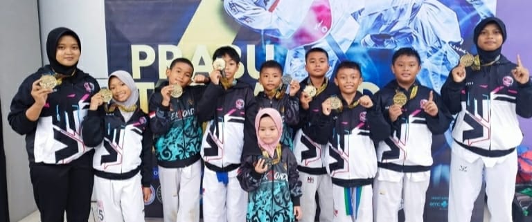 Banggakan Kukar, VS Taekwondo Club Tenggarong Ukir Prestasi di Kancah Nasional